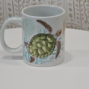 Hawaii Sea Turtle Honu Voyage Coffee Mug Cup Ceramic ABC Stores Honu Voyage